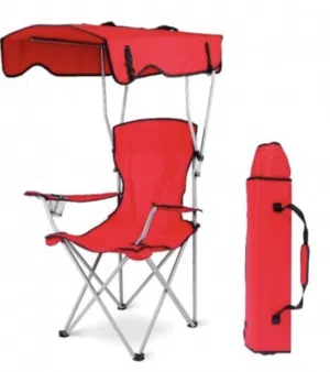 Foldable Chair With Canopy