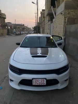 دوج جارجر GT 2023 لون أبيض محرك 3.6