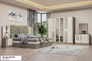 اوفر غرف نوم صيني اوريجينال مميزه7 قطع  شامل التركيب  و ماترس  الطبي مجاني