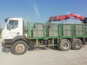 Renault block crane