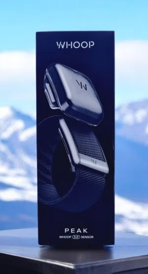 WHOOP 5.0 ONYX SUPERKNIT BAND & BATTERY PACK WITH 12 MONTHS MEMBERSHIP WS40/WP40