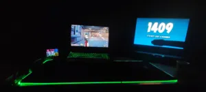 لابتوب HP Pavilinion 16 Gaming /مايك HyperX Solocast / كرت صوت و ميكسر V8S