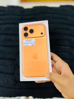 iPhone 17 pro max -256 GB - Box piece- Good working at reasonable rate ,100% BH - warranty 01/2027