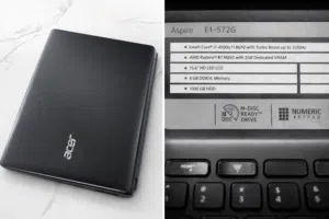 Used Acer laptop E1-572g core i7 working condition