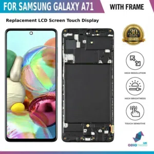 شاشة سامسونج A71 أصلي شركة 100% . SAMSUNG A71 ORIGINAL LCD .