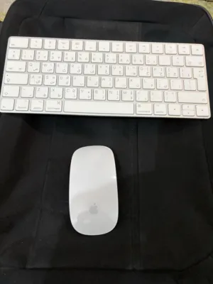 للبيع كيبورد وماوس ماجيك 2 وارد شركه ابل بحاله الجديد