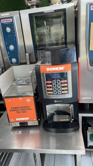 Necta Koro Prime Automatic Coffee Machine & Vitrifrigo Milk Fridge