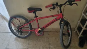 Good Condition RED GEARS cycle for sale in khaitan