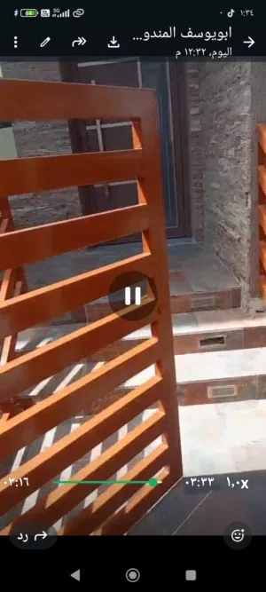 للايجار دبلكس ارضى وسرداب مع حمام سباحه بالفنطاس قطعه 2