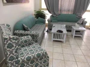 طقم كنب نظيف جدا جدا السالمية  قطعة 12