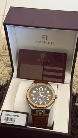 ساعة آجنر فيرارا (Aigner Ferrara) أصلية - سويسرية بالكامل