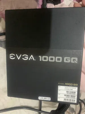 باور سبلاي EVGA 1000 GQ (بقدرة 1000 واط وتصنيف 80+ Gold)