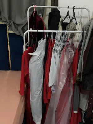 2 pairs of cloth storage self with huge space each