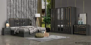 غرف نوم صيني 6 قطع + دوشك هدية + تركيب مجاني Chinese Bedroom Set 6 Pieces + Free Mattress & Installa