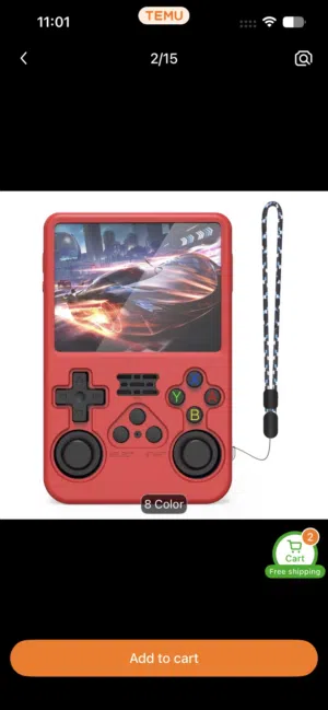 R36S game console   ( كل اسألتك الأجوبه مذكورة في الإعلان )