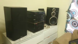 جهاز ستريو بايونير ياباني خمس طبقات