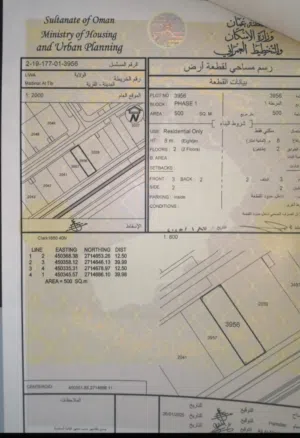 Residential Land for Sale in Al Batinah Liwa