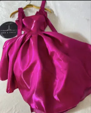 فستان فوشي مقاس سمول