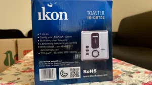 BRAND NEW IKON TOASTER 2 SLICES