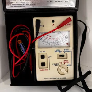 للبيع جهاز ميجر (ياباني)   Insulation Resistance Tester (Megger