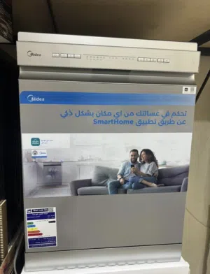 غسالة اطباق ميديا 13 فرد جديده انفرتر جوده عاليه