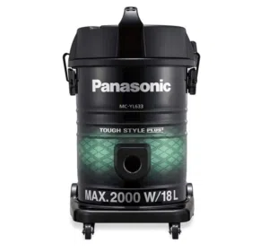 Panasonic MC-YL633 Drum Vacuum Cleaner 2000W 21L Heavy Duty Large Capacity Vacuum Cleaner Black
