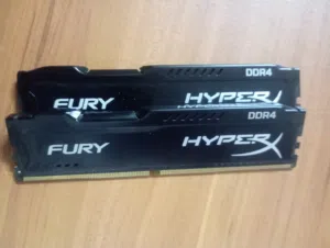 رامات HyperX Fury DDR4 - أداء صاروخي واستقرار تام للألعاب والمونتاج.2×8