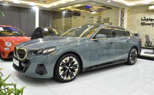 BMW 520i M-Kit ( 2024 Model ) in Grey Color GCC Specs