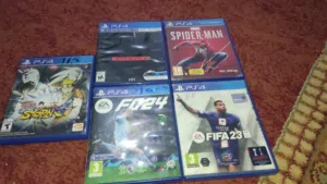 دسكات PS4 جدد، جاهزين للعب