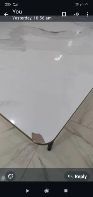 طاولة طعام سيراميك