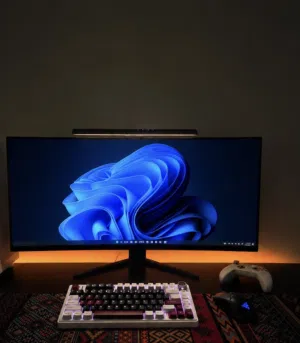 شاشة منحنية UltraGear مقاس 34 بوصه 165 هرتز