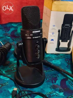 مايكرفون احترافي مستعمل نضافة 90٪ اخو الجديد للبيع مايكروفون Samson G-Track Pro الغني عن التعريف