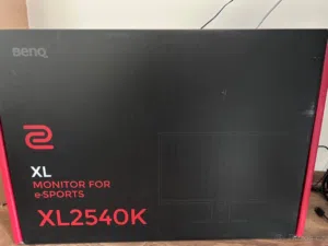 BenQ ZOWIE XL2540K 24.5-inch esports gaming monitor featuring