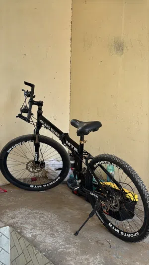 سيكل المنيوم رياضي ونظيف شبة جديد