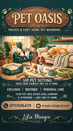 Private pets boarding