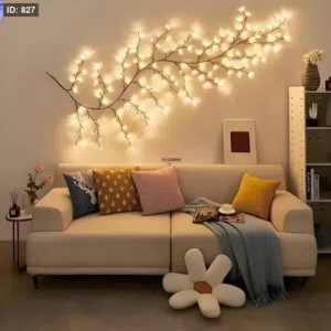 الشجرة المضيئة   تصميم أغصان مضيئة فاخرة لإضاءة ديكور راقية