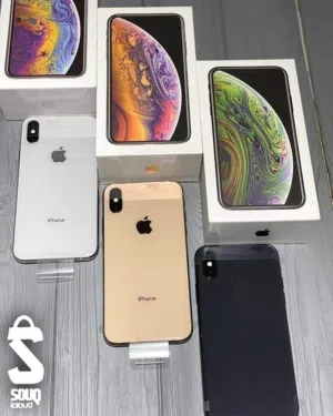 ر ايفون XS MAX اصلي جيجا 64 بطارية مشكل أغراضة الأصلية متوفر توصيل وهدية
