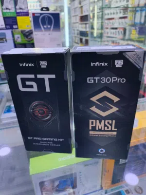 جهاز مستعمل اخو الجديد انفينيكس GT30 Pro  جديد بالكرتونة 256  جيجا 24 رام