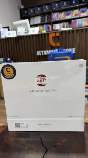 شاومي باد 7 برو , ذاكرة 512GB رام 12 جديد ضمان لمدة سنة