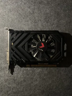 كرت شاشة PNY GTX 1650 4GB OC (للبيع كـ "قطع غيار" أو "للصيانة")
