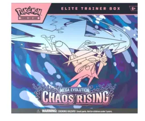 Pokemon TCG Elite Trainer Box - Mega Evolution chaos Rising ( Sealed box )