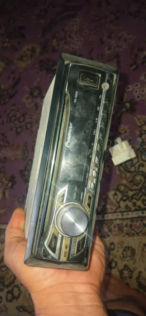 مسجل بيونير شغال دسكة وفلاش و وصلة