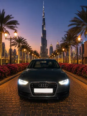للبيع أودي A4 خليجي 2015 – بحالة ممتازة وصيانة وكالة – 27,500 درهم
