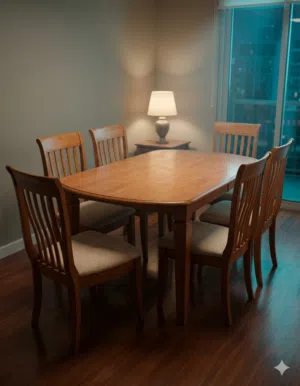 wooden dining table wood