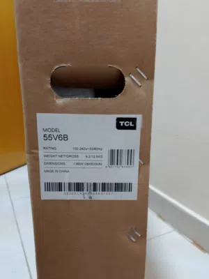شاشه تلفزيون TCL تي سي ال 55 بوصه