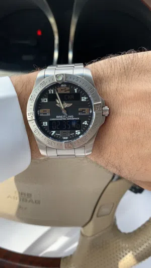 Breitling Arospace Evo Black dail