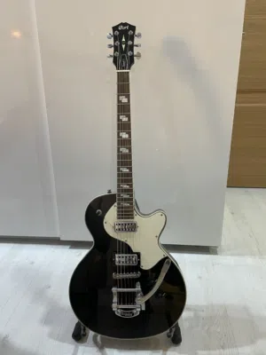 Cort Sunset I Black Tremolo Single Cutaway Semi-Hollow with Bigsby