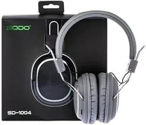 SODO SD-1004 Wireless Headphone Born To Music with Microphone Walk and Talk - Grey