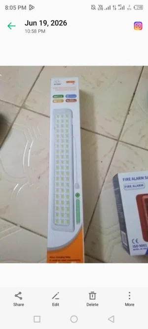 I have that emergency lights