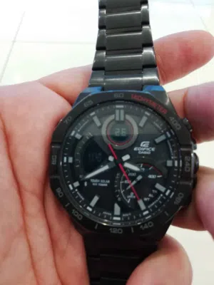 Urgent Flash Sale -- Casio Edifice ECB 950 Black -- Men`s Watch